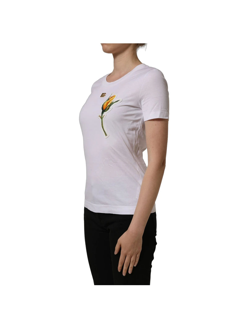 Dolce & Gabbana T-Shirt in white, Cotton — view 4