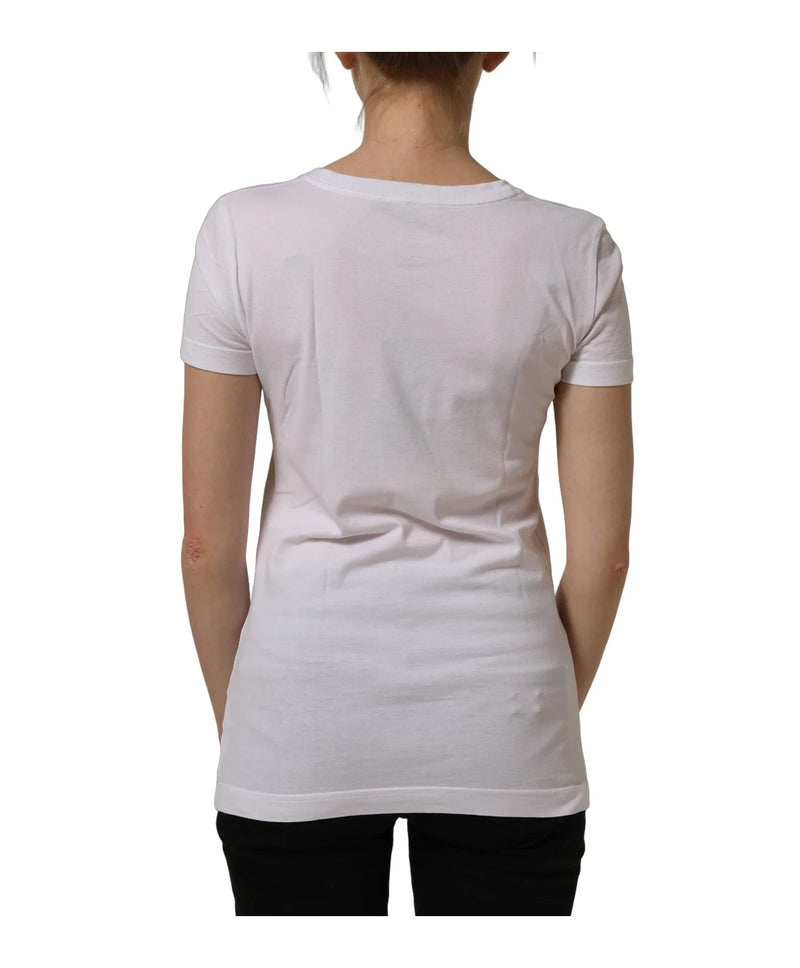 Dolce & Gabbana T-Shirt in white, Cotton — view 5