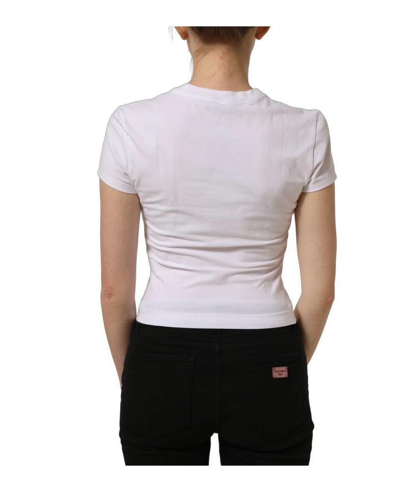 Dolce & Gabbana T-Shirt in white, Cotton — view 6