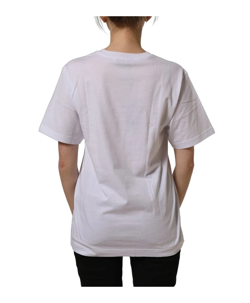 Dolce & Gabbana T-Shirt in white, Cotton — view 6