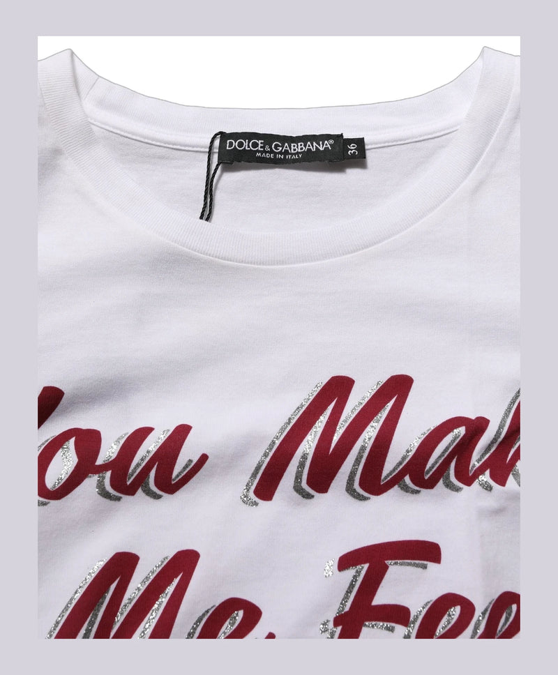 Dolce & Gabbana T-Shirt in white, Cotton — view 7