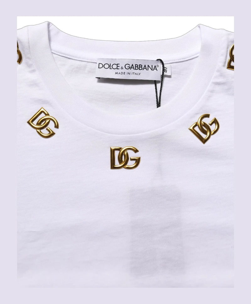 Dolce & Gabbana T-Shirt in white, Cotton — view 7