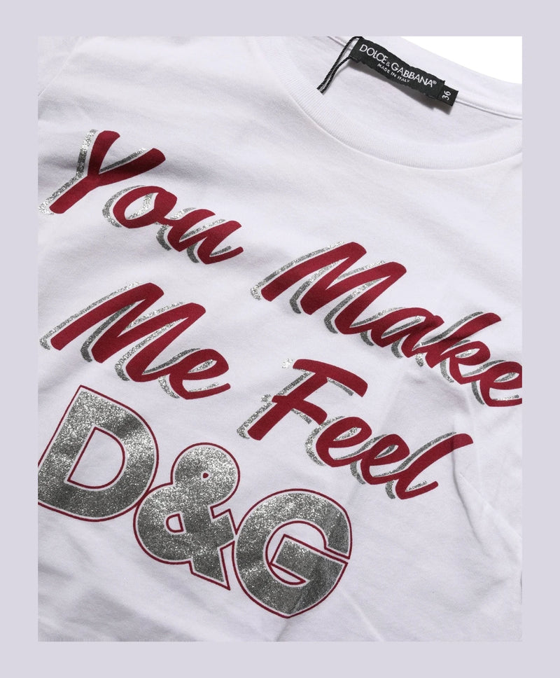 Dolce & Gabbana T-Shirt in white, Cotton — view 8