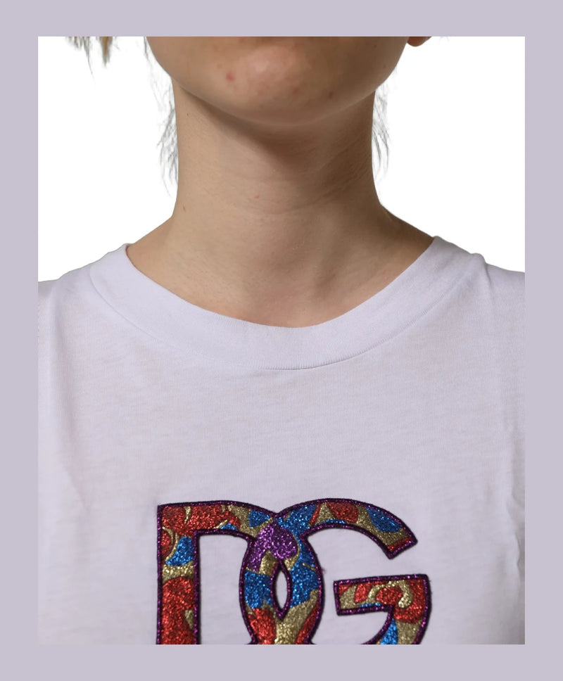 Dolce & Gabbana T-Shirt in white, Cotton — view 8