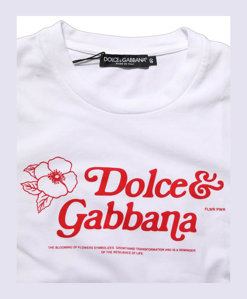 Dolce & Gabbana T-Shirt in white, Cotton — view 8
