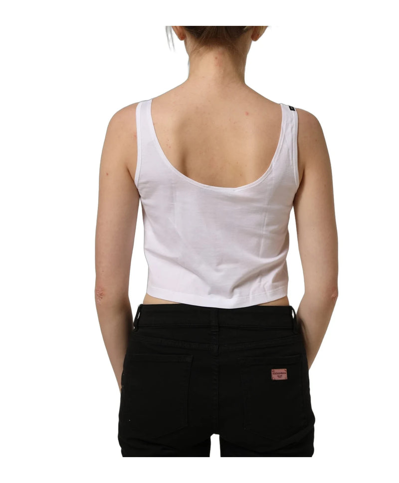Dolce & Gabbana Tank Top in white, Cotton