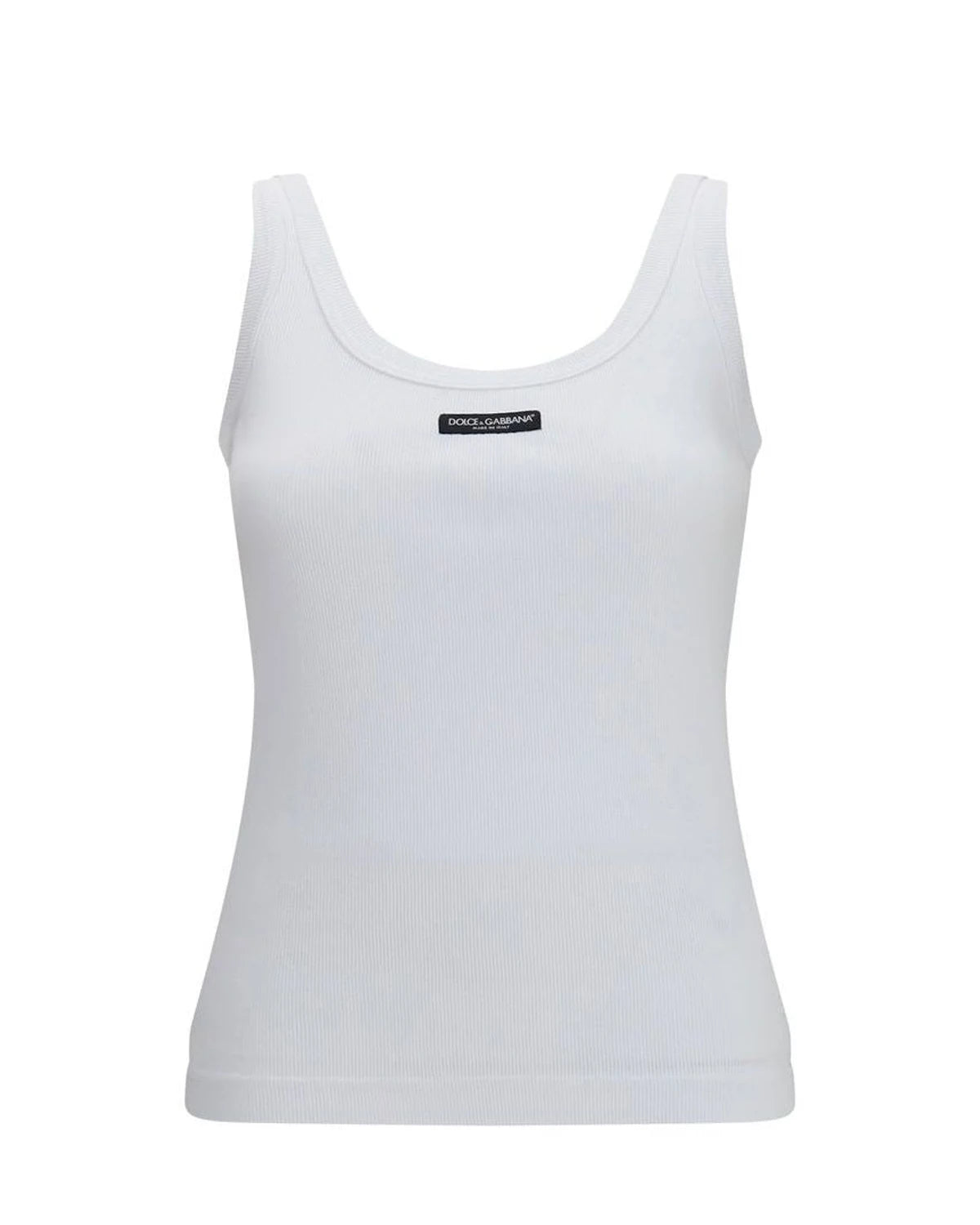 Dolce & Gabbana Tank Top in white, Cotton