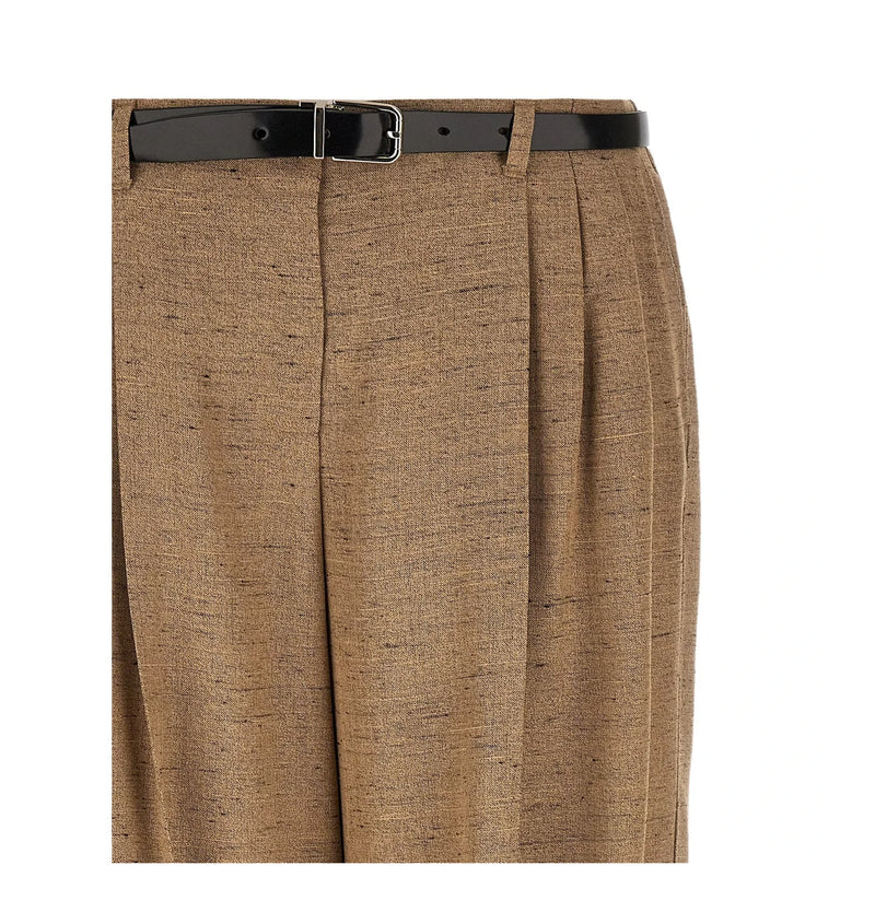 Dolce & Gabbana Trouser in beige, Viscose — view 3