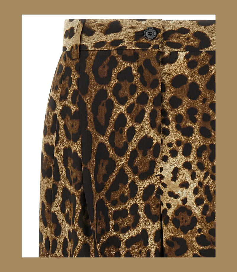 Dolce & Gabbana Trouser in brown, Wool — view 3