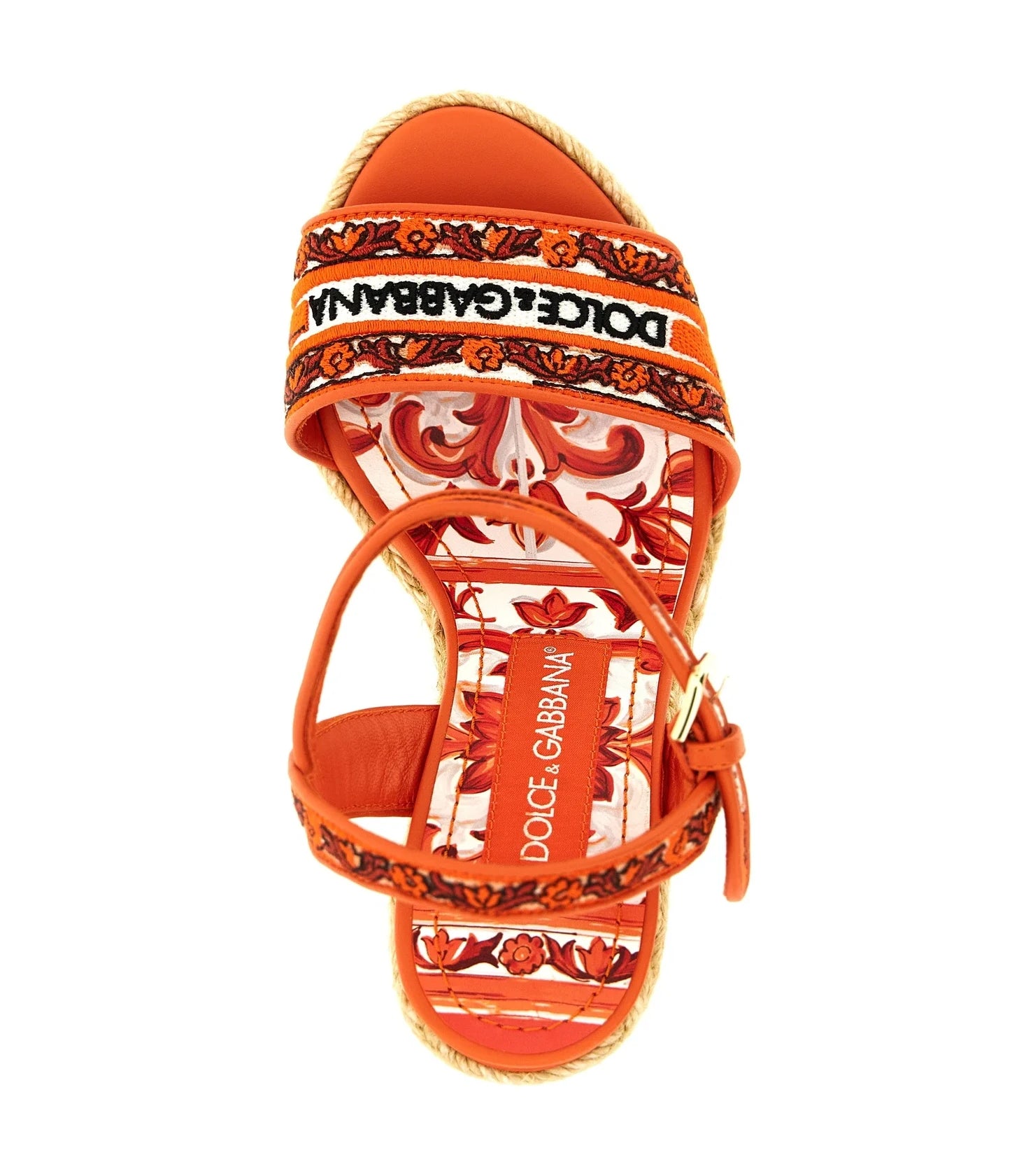 Dolce & Gabbana Orange Wedges 