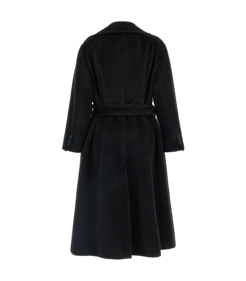 Dolce & Gabbana Wrap Coat in black — view 2