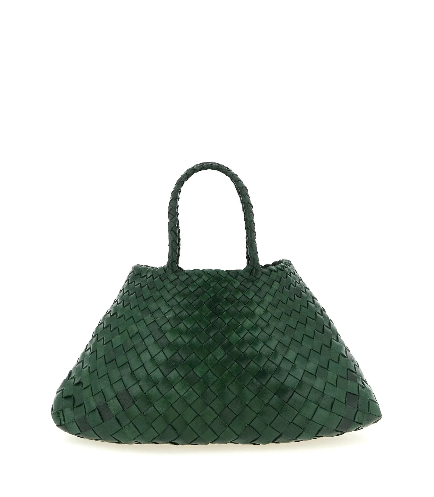 Dragon Diffusion Shopper Bag in green, Calfskin Leather