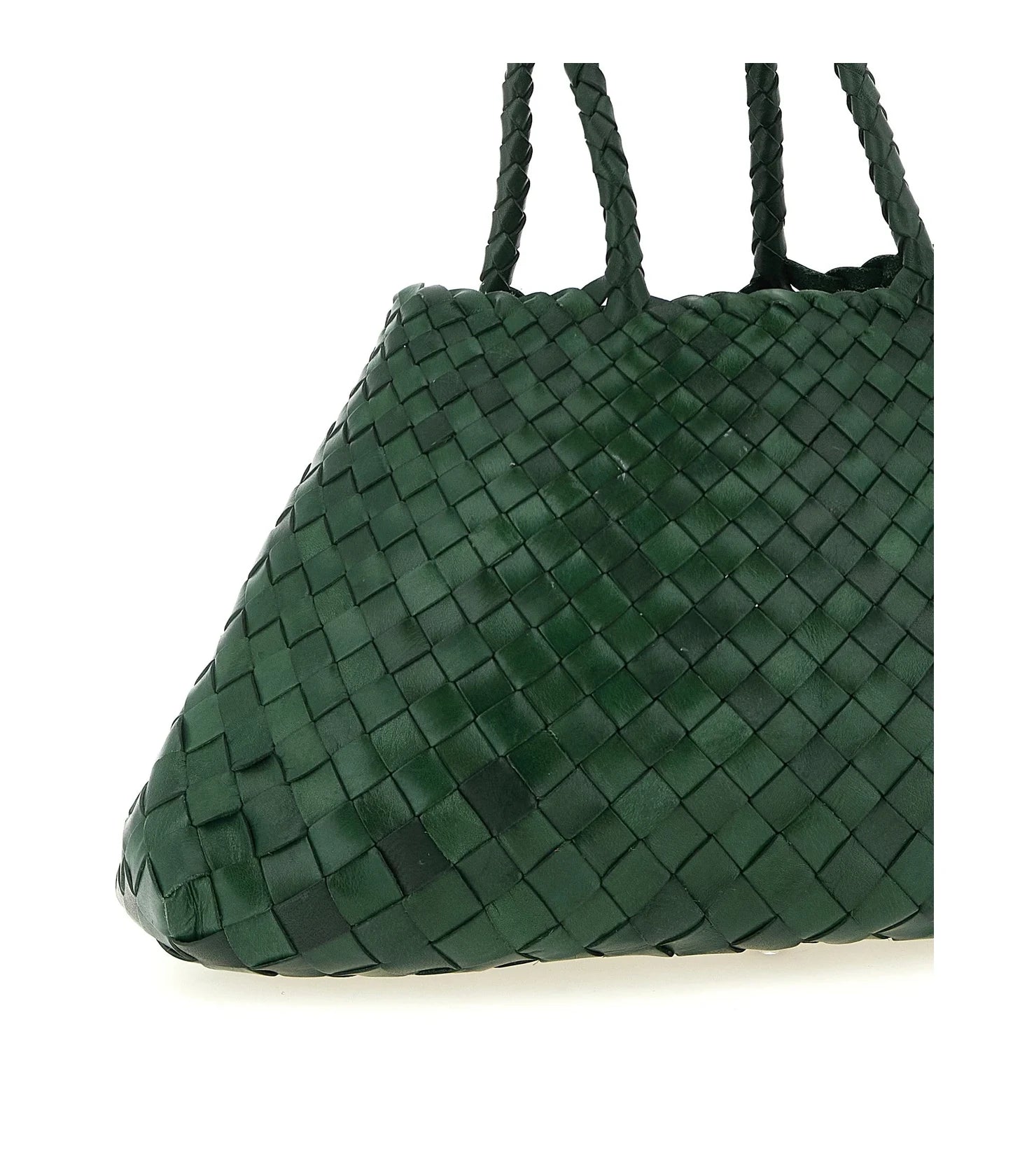 Dragon Diffusion Shopper Bag in green, Calfskin Leather — view 3