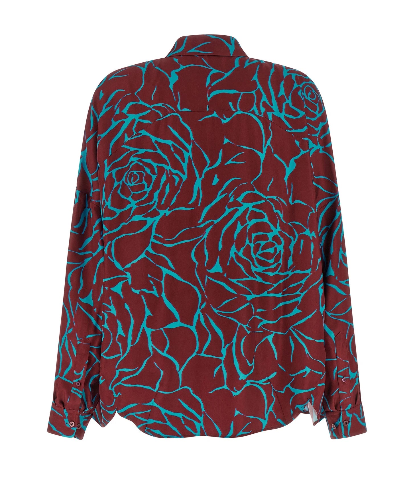 Dries Van Noten Blouse in red, Viscose — view 2