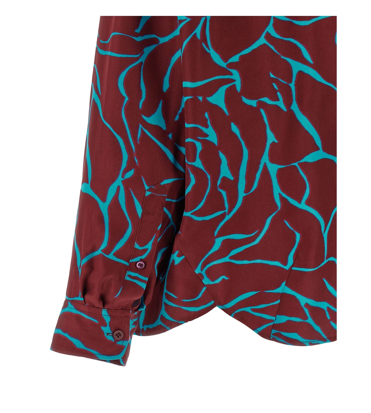 Dries Van Noten Blouse in red, Viscose — view 4