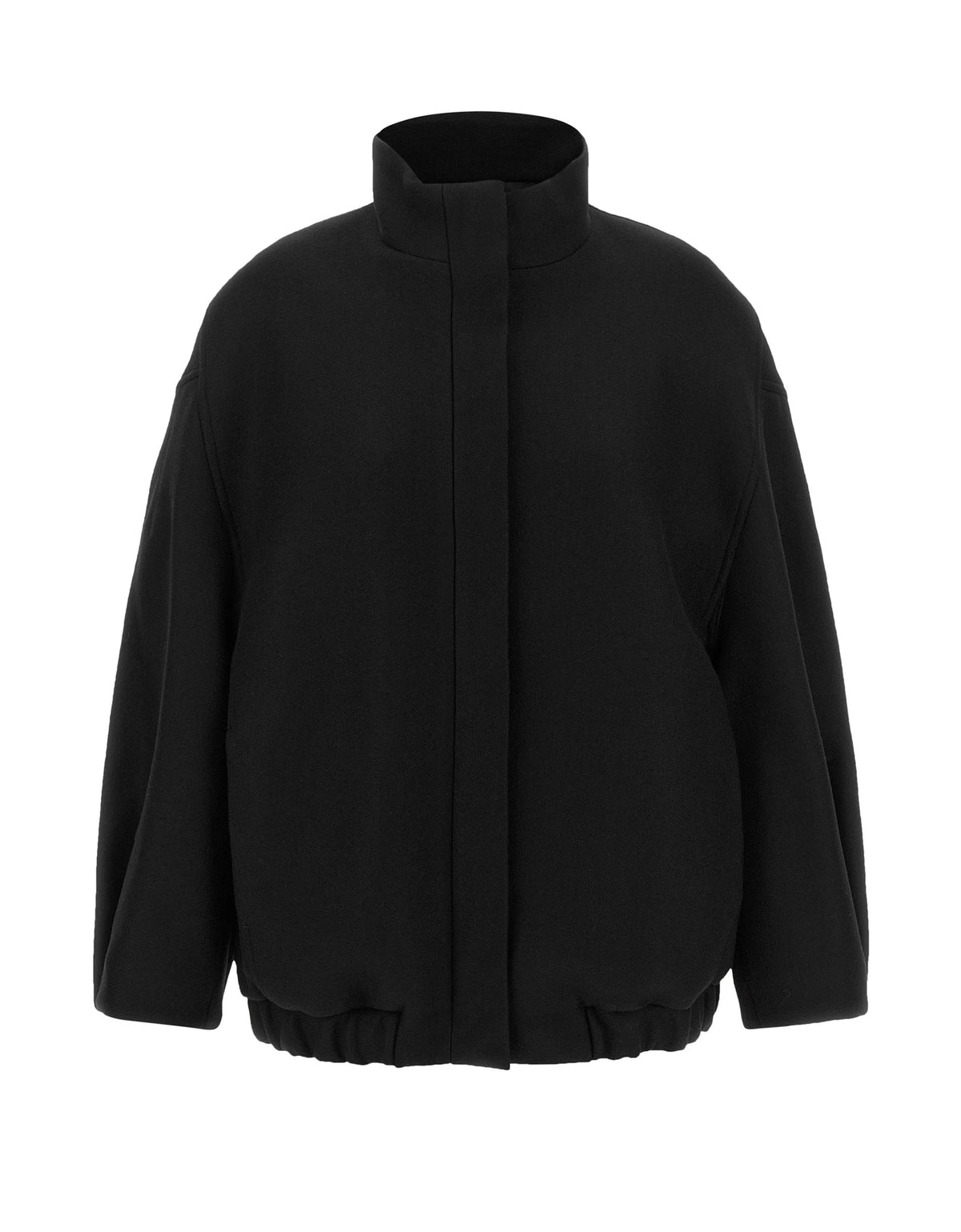 Dries Van Noten Bomber Jacket in black, Wool