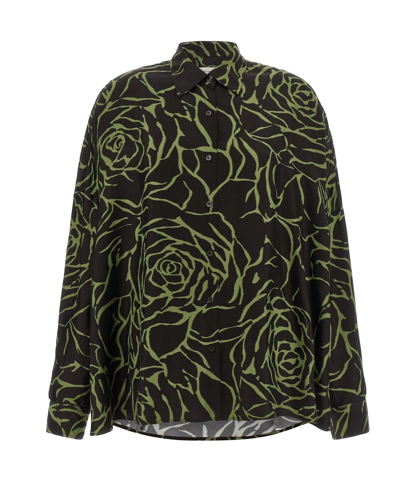 Dries Van Noten Dress Shirt in black, Viscose