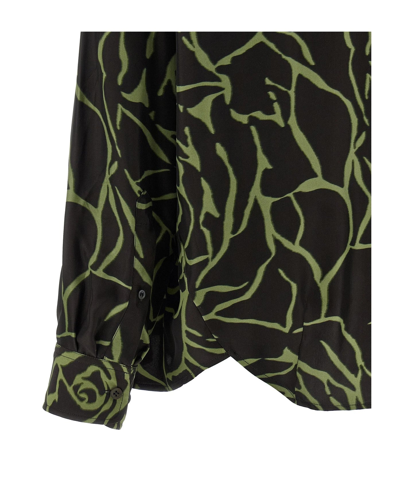 Dries Van Noten Dress Shirt in black, Viscose — view 4