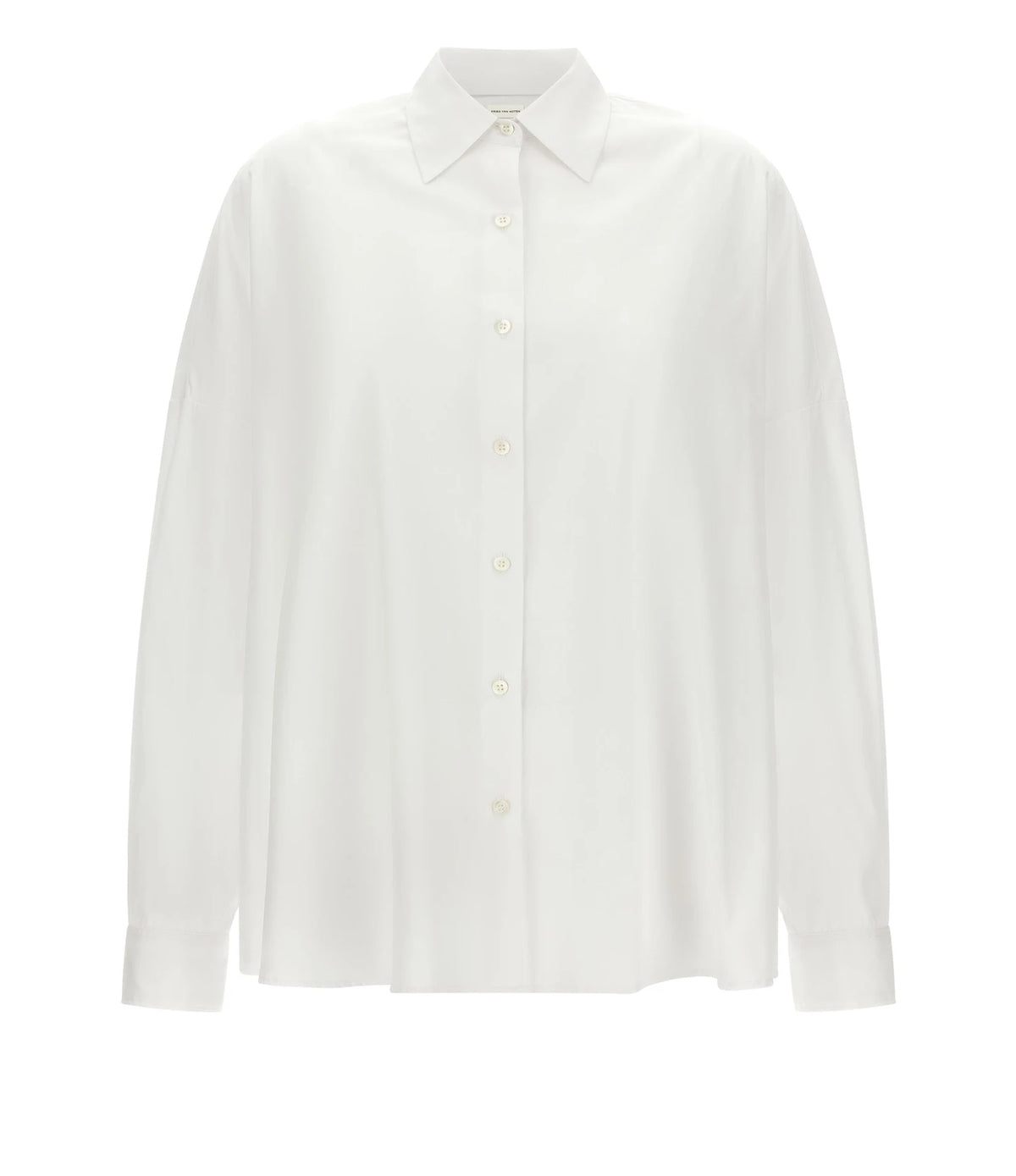 Dries Van Noten Dress Shirt in white, Cotton