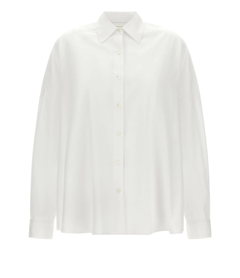 Dries Van Noten Dress Shirt in white, Cotton