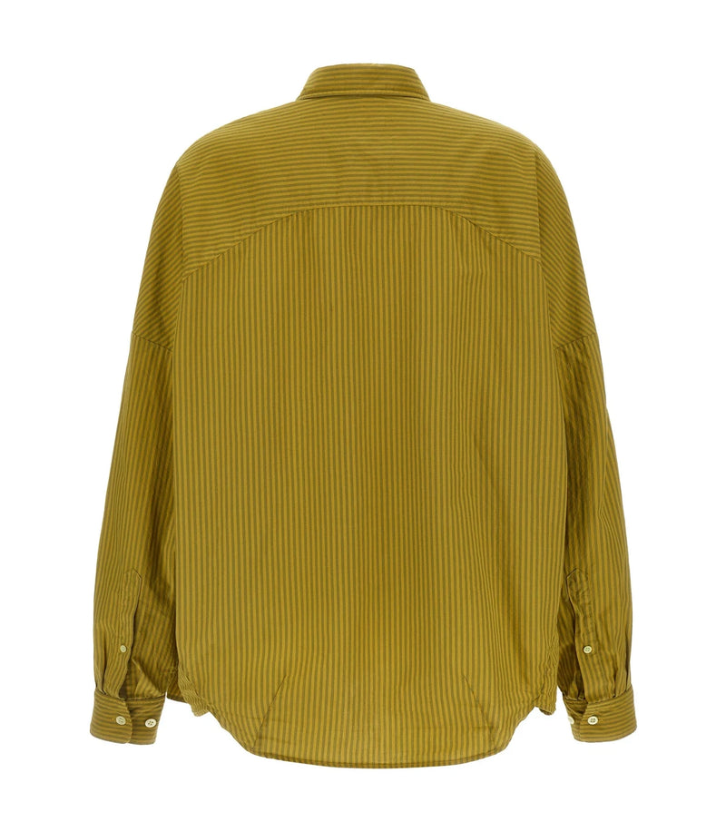 Dries Van Noten Dress Shirt in yellow, Cotton — view 2