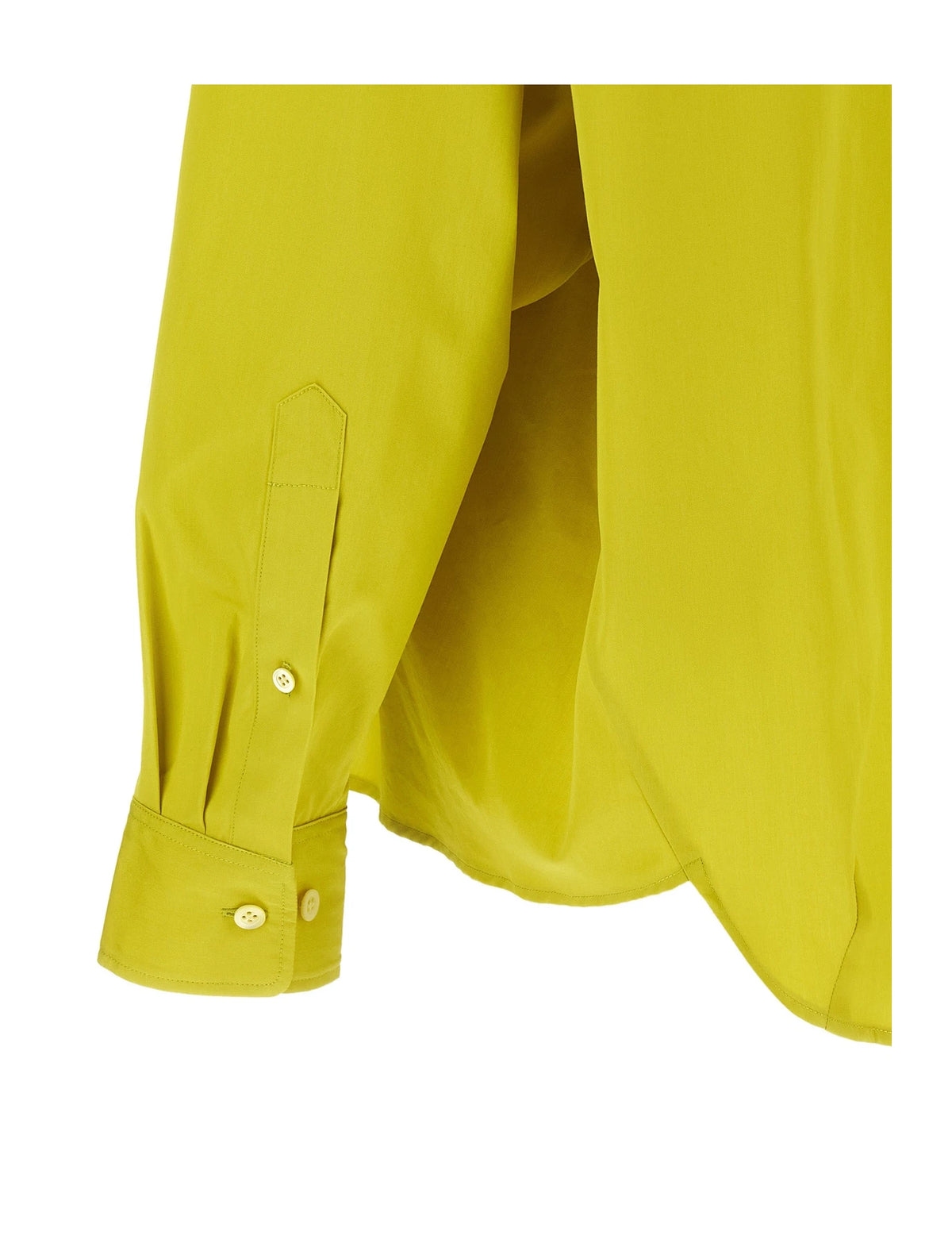 Dries Van Noten Dress Shirt in yellow, Cotton — view 4