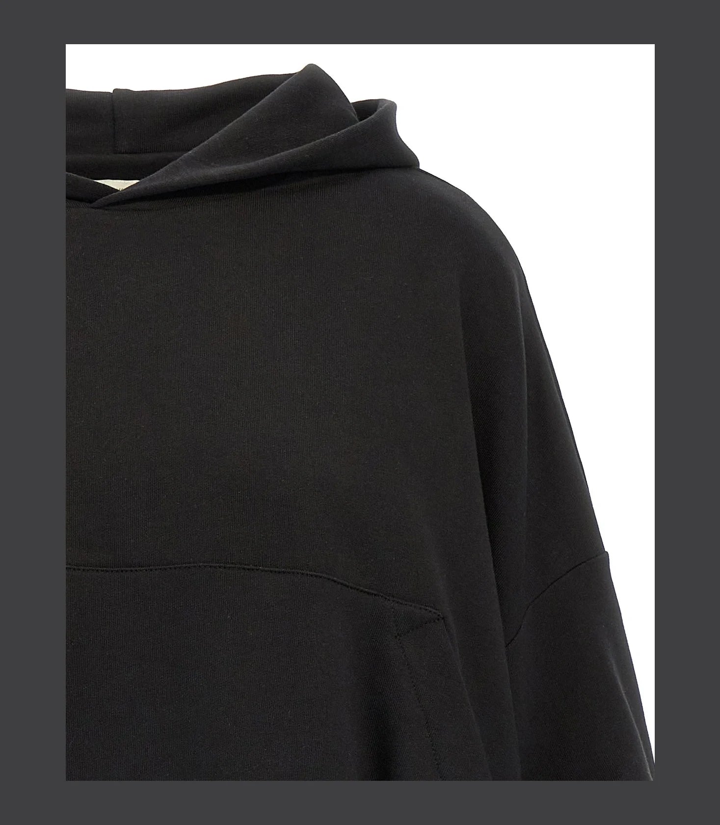 Dries Van Noten Hoodie in black, Cotton — view 3