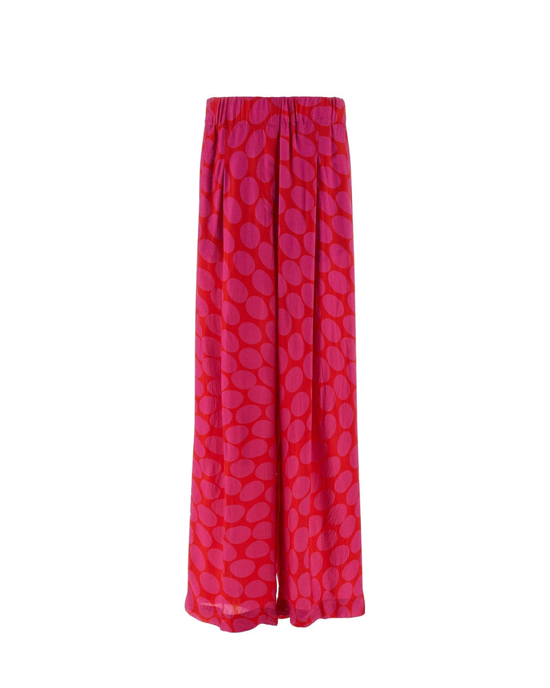 Dries Van Noten Palazzo Pant in pink, Viscose