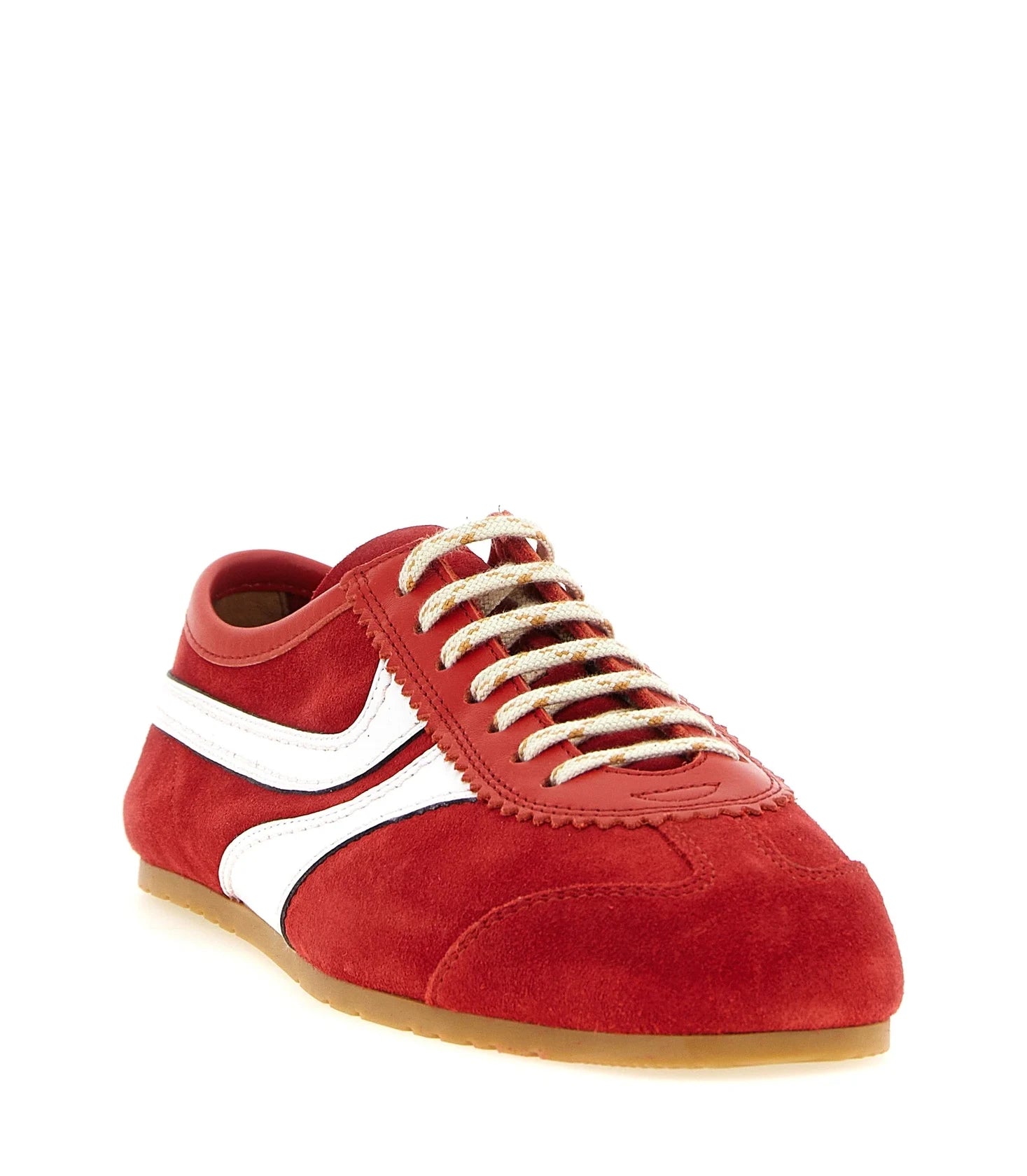 Dries Van Noten Sneakers in red, Calfskin Leather — view 2