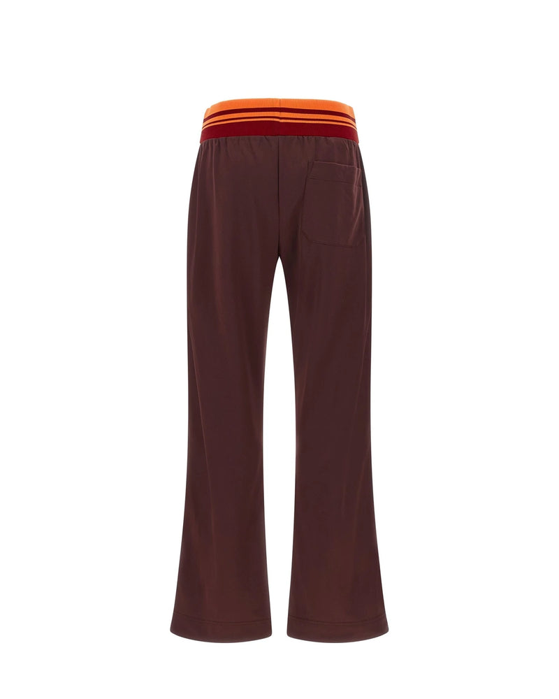 Dries Van Noten Track Pant in brown, Polyester — view 2