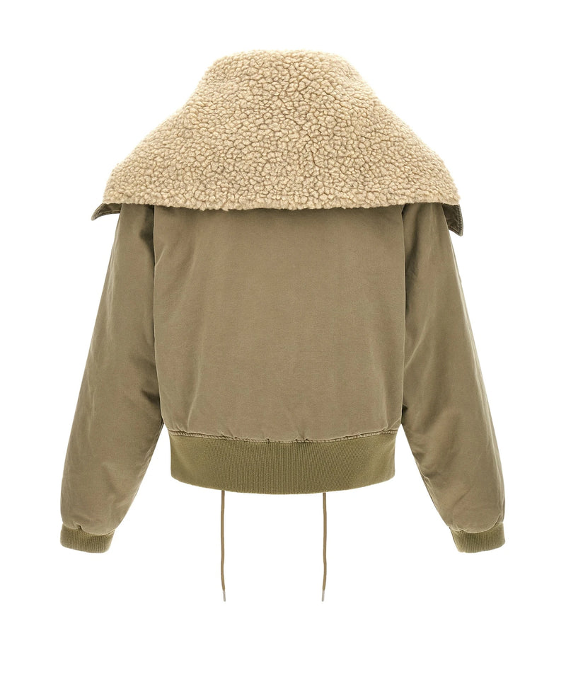 Entire Studios Bomber Jacket in beige, Cotton — view 2