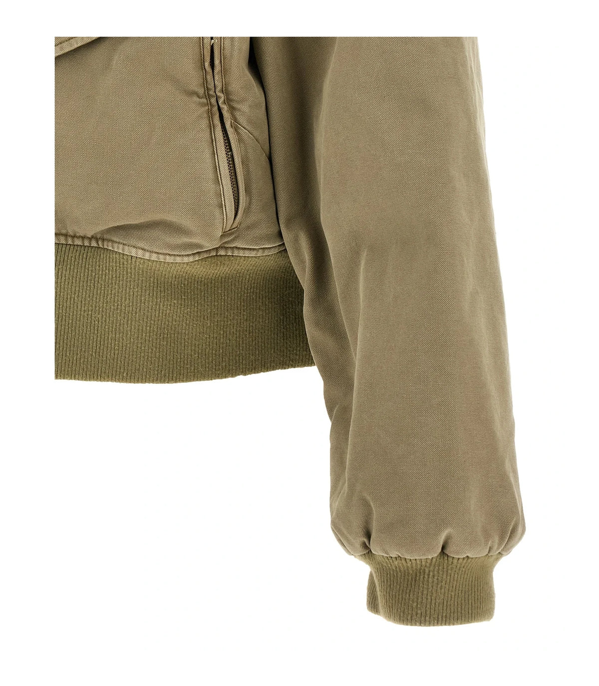 Entire Studios Bomber Jacket in beige, Cotton — view 4