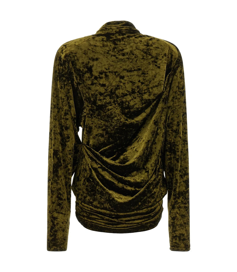 Entire Studios Dresse in green, Polyester — view 2
