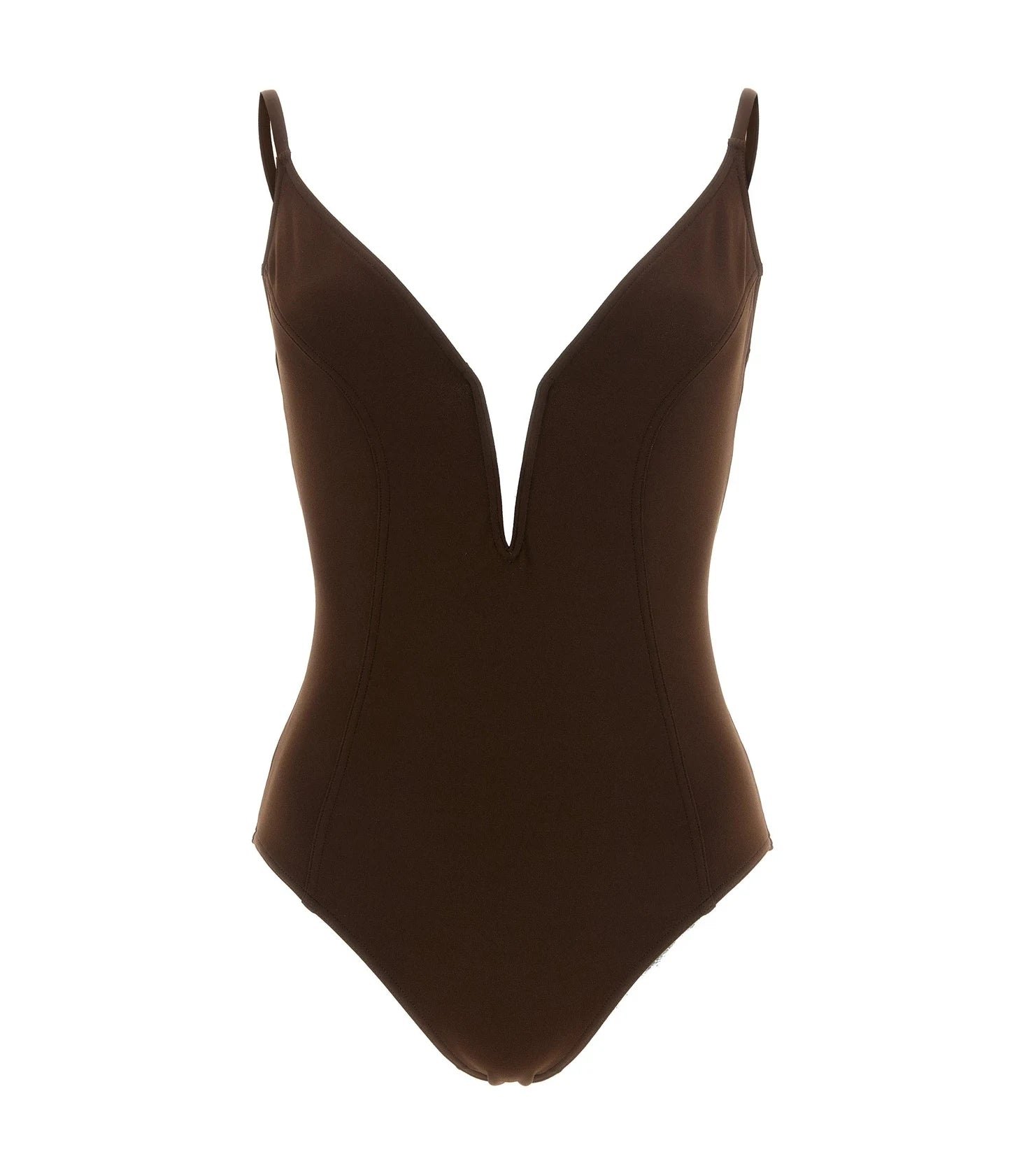 Eres Brown One-Piece Swimsuit