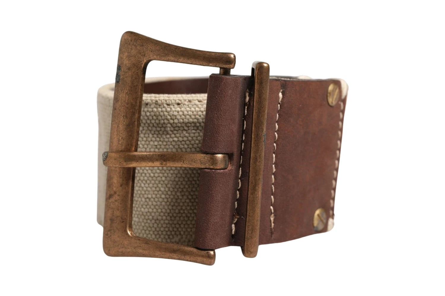 Ermanno Scervino Belts in beige, Leather — view 3