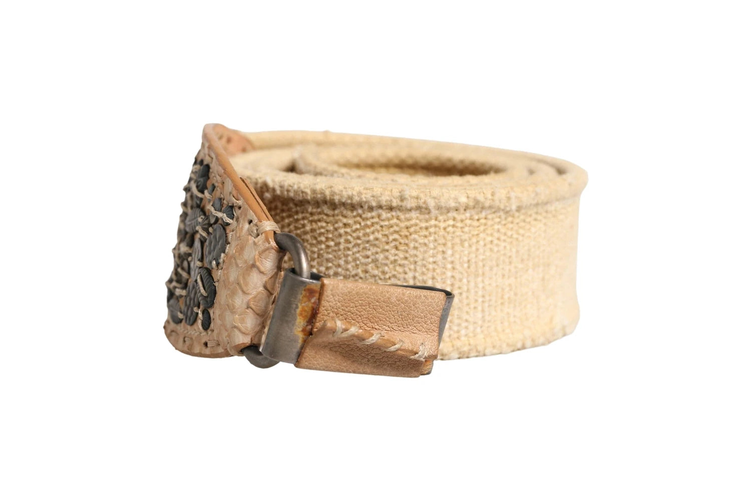 Ermanno Scervino Belts in beige, Leather — view 3