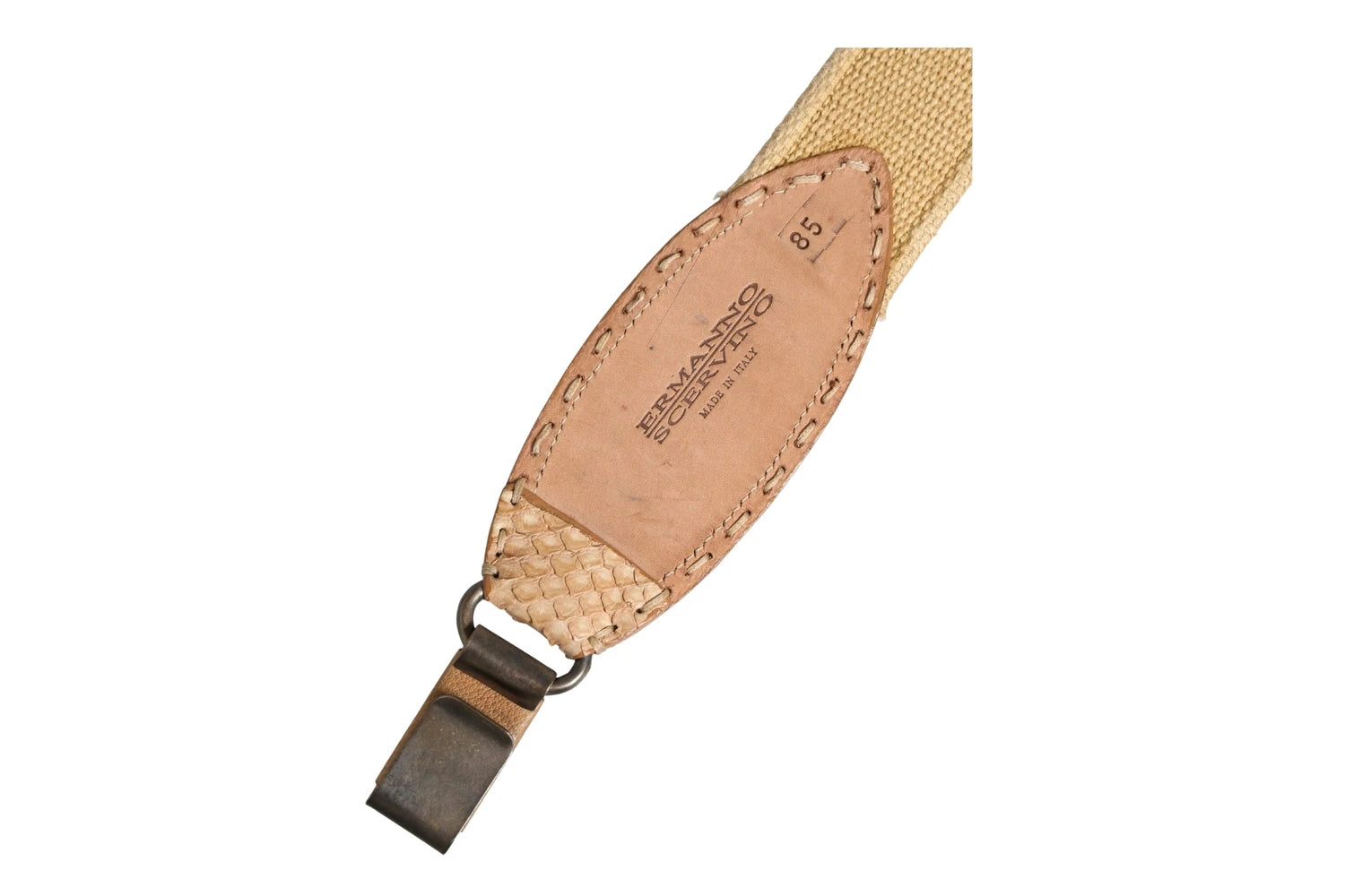 Ermanno Scervino Belts in beige, Leather — view 7