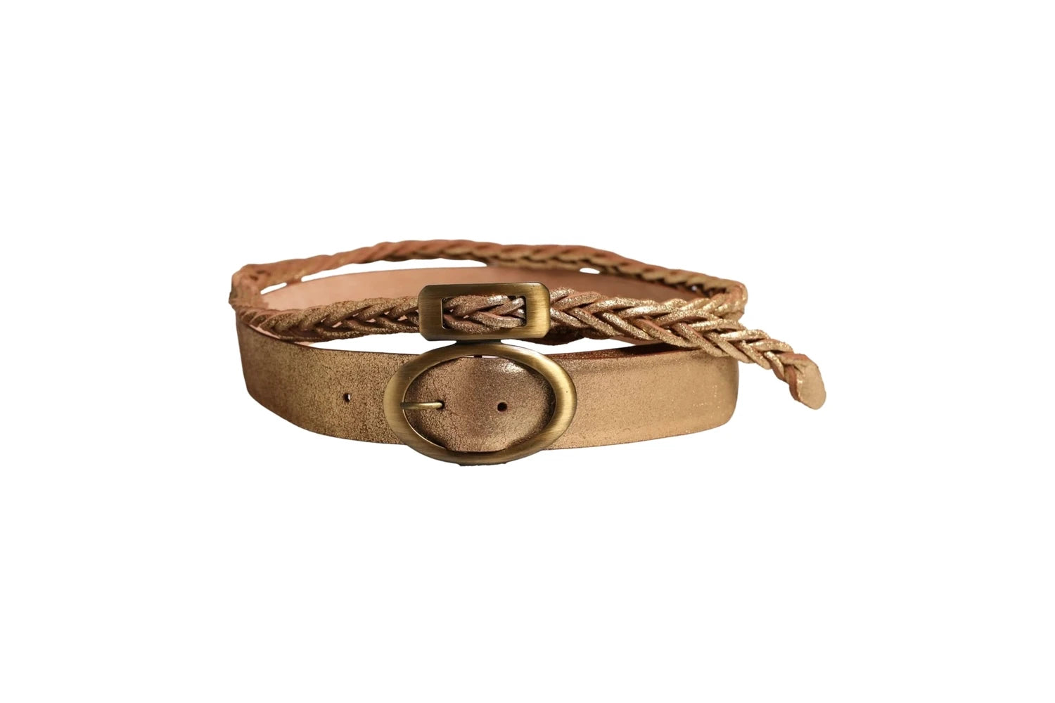 Ermanno Scervino Belts in brown, Leather — view 3