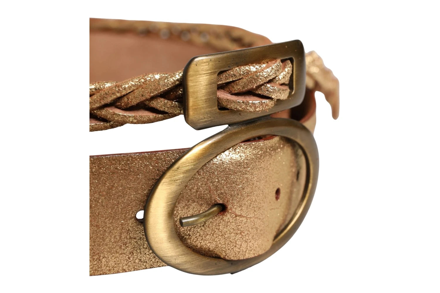 Ermanno Scervino Belts in brown, Leather — view 4