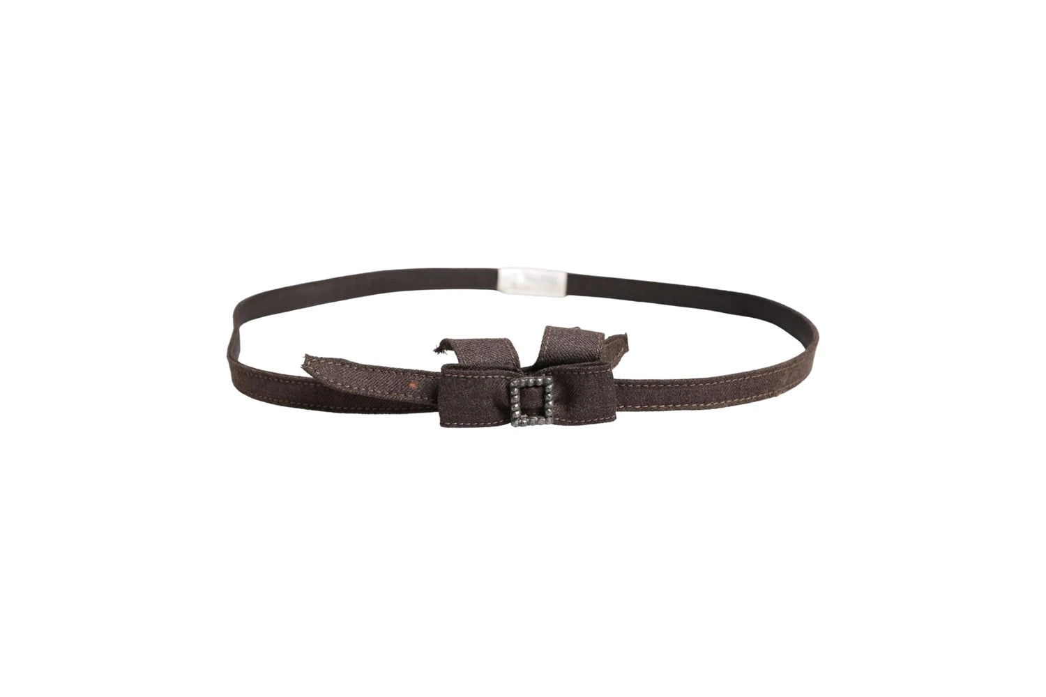 Ermanno Scervino Belts in brown, Wool Nylon — view 3