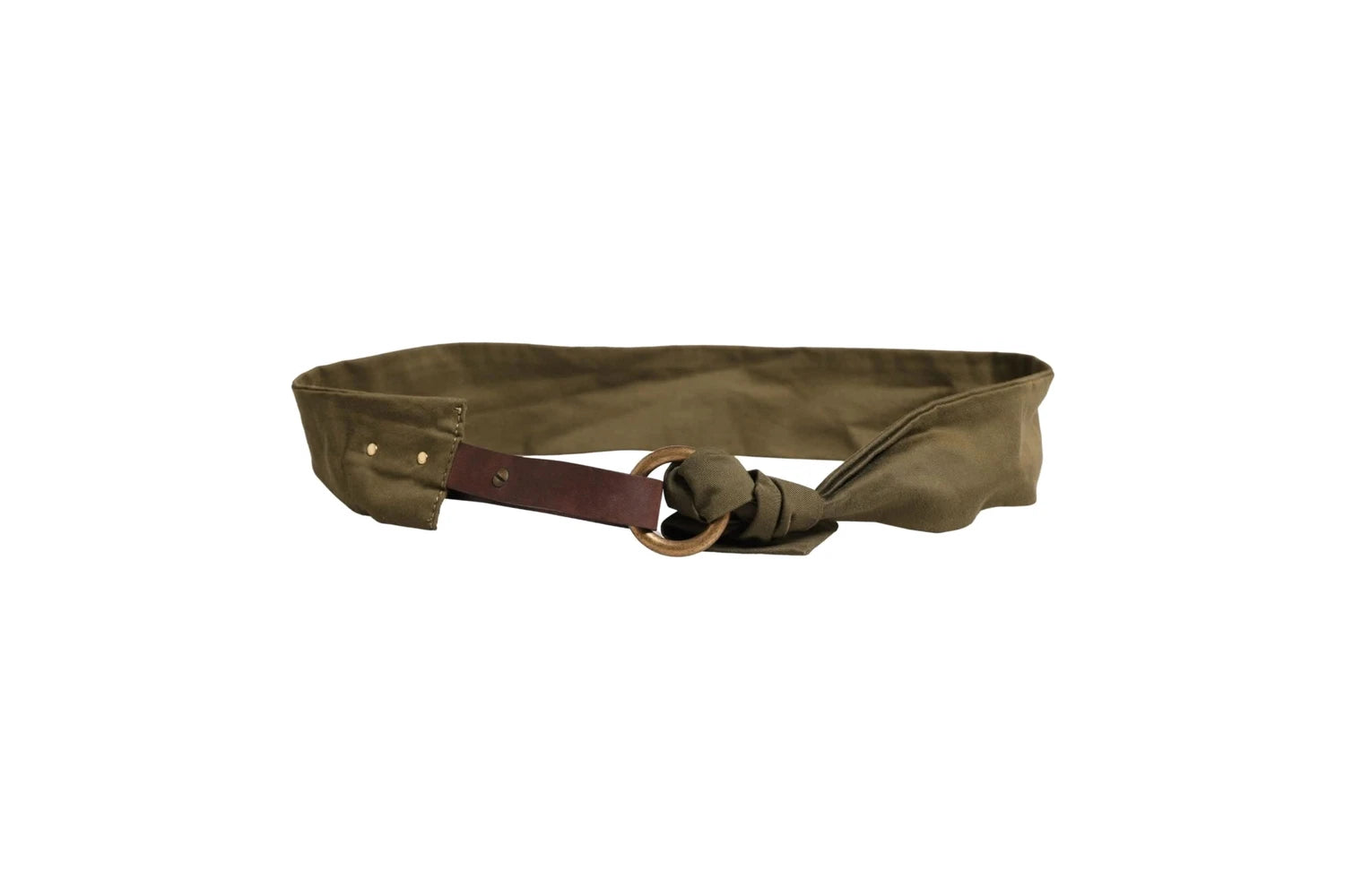 Ermanno Scervino Belts in green, Cotton