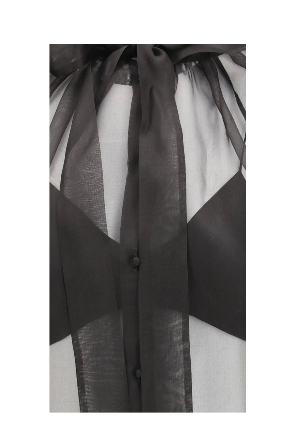 Ermanno Scervino Blouse in black, Silk — view 3