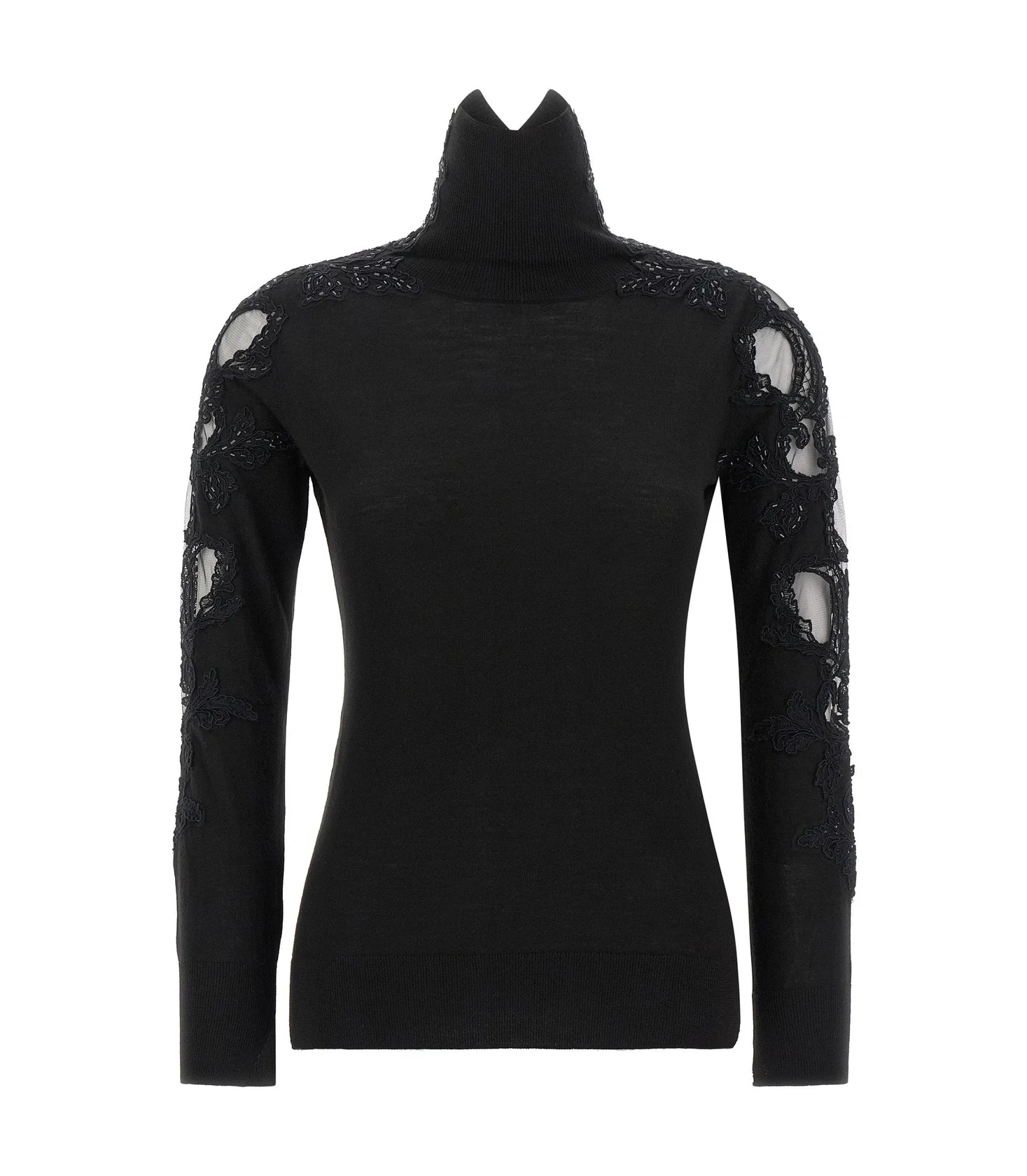 Ermanno Scervino Sweater in black, Virgin Wool