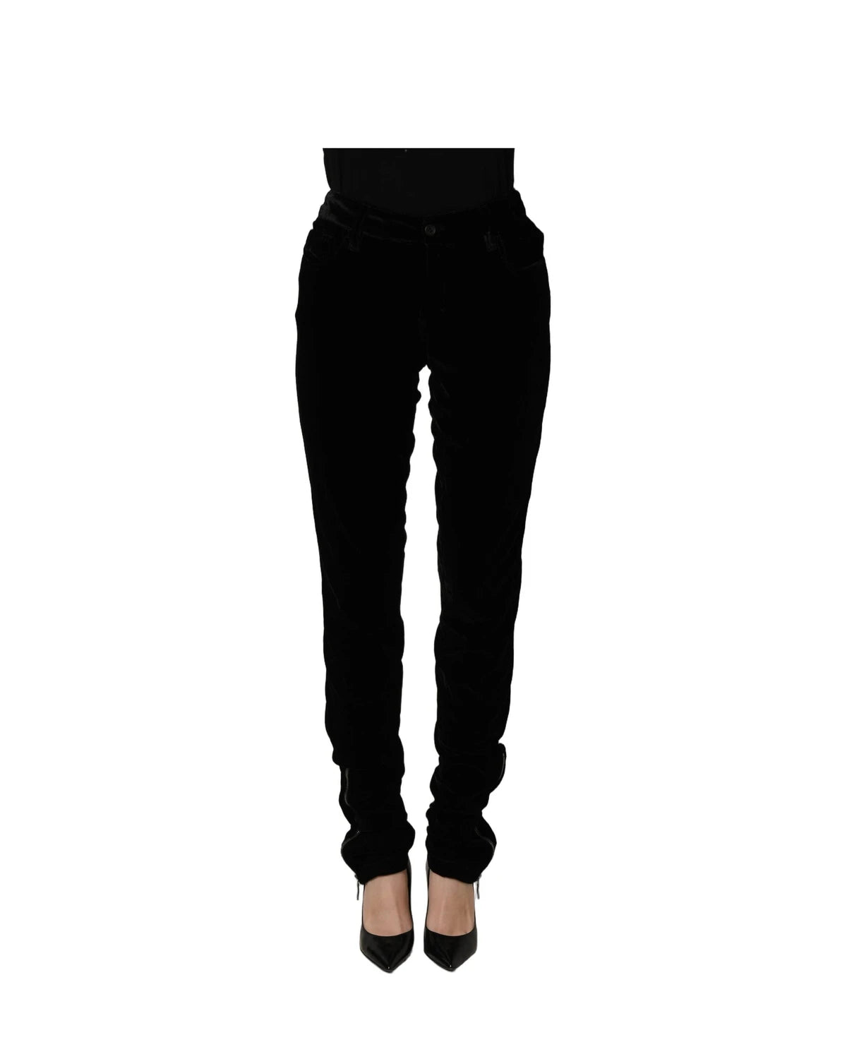 Ermanno Scervino Trouser in black, Viscose — view 3