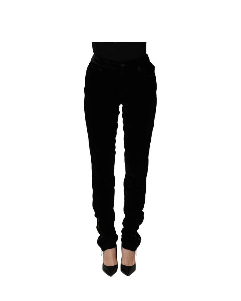 Ermanno Scervino Trouser in black, Viscose — view 3