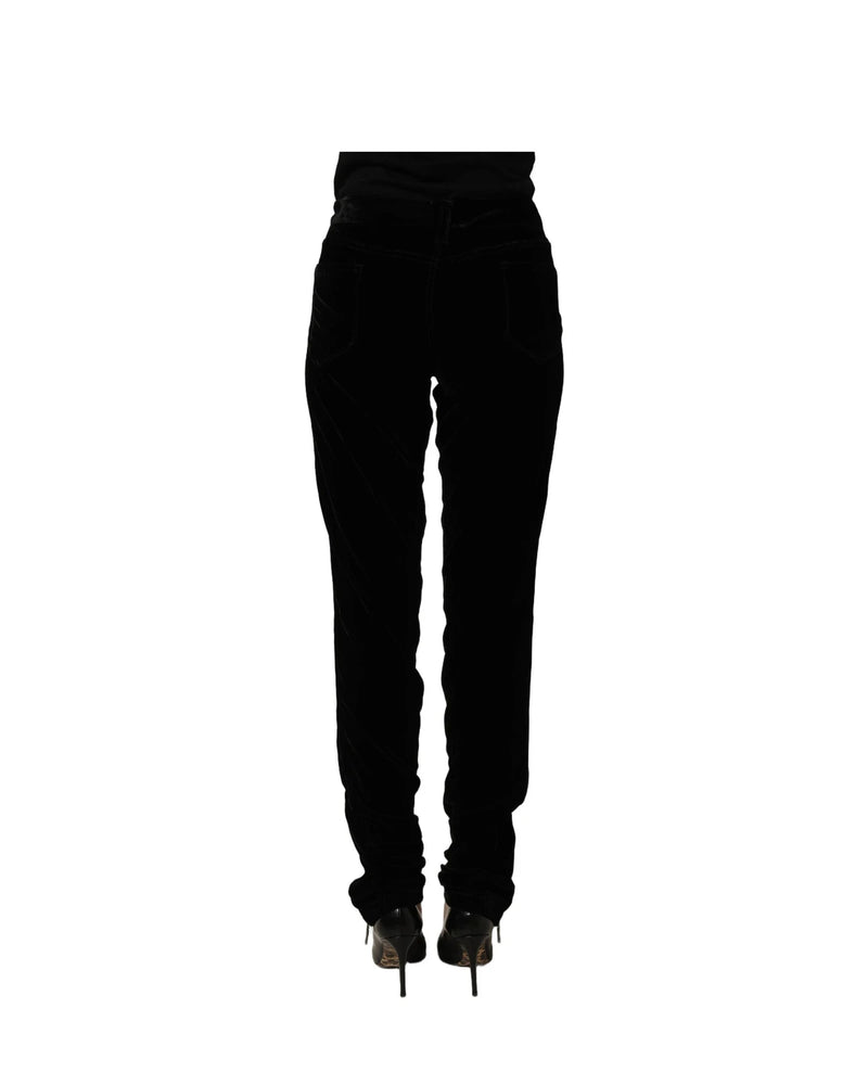 Ermanno Scervino Trouser in black, Viscose — view 5