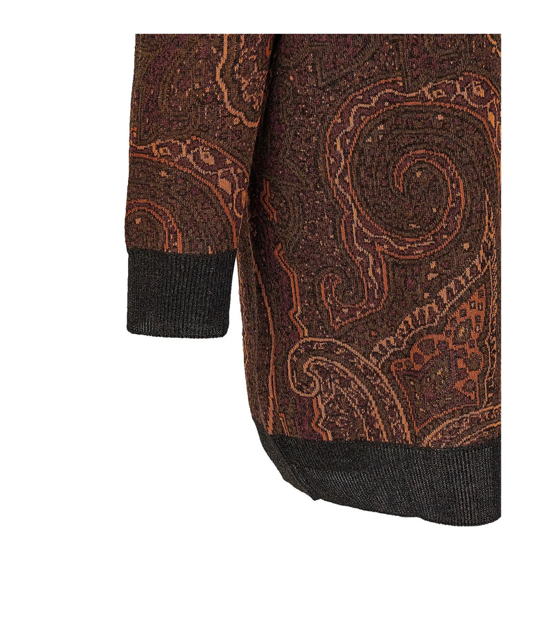 Etro Cardigan in brown — view 4