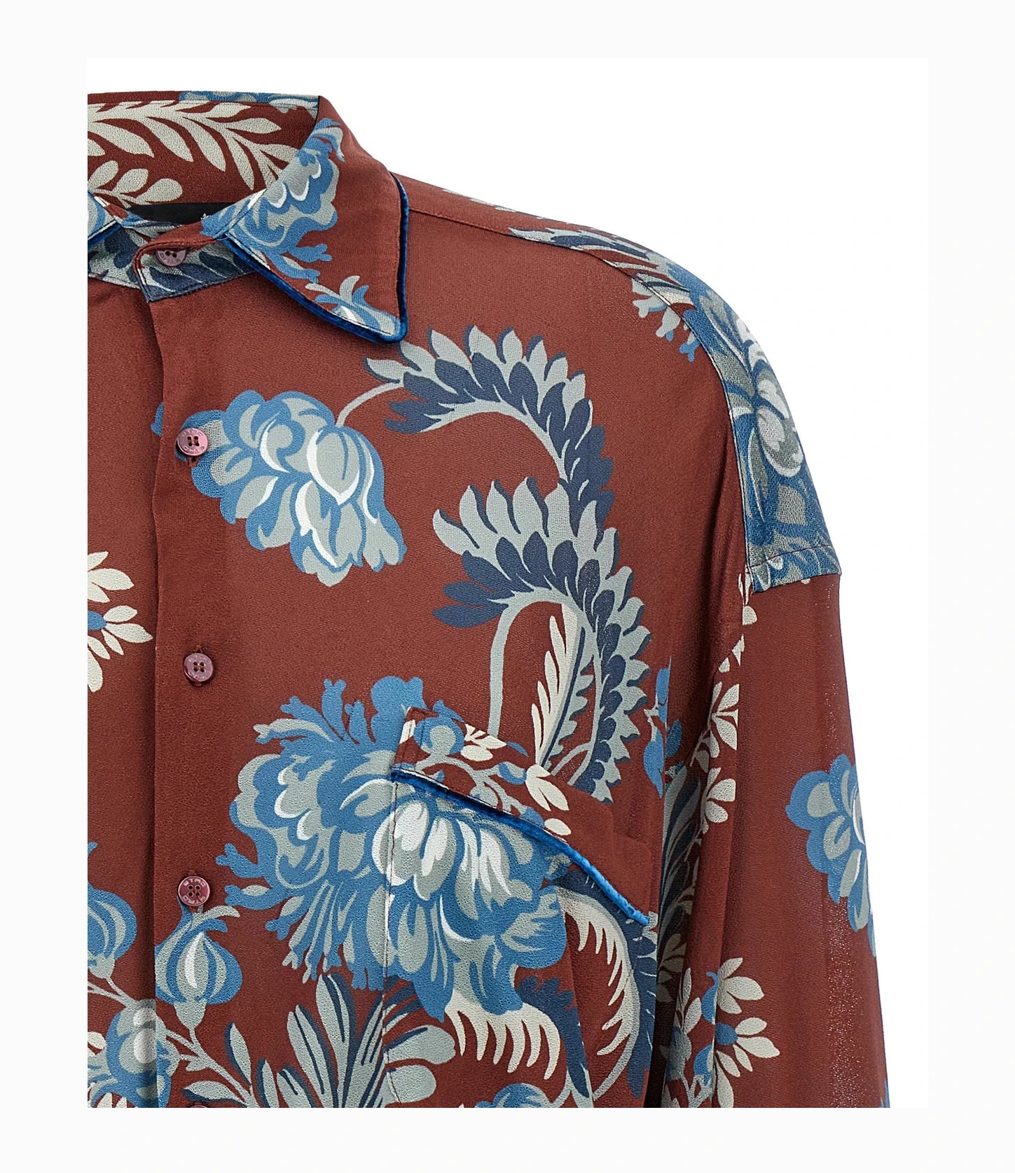 Etro Dress Shirt in multicolor, Viscose — view 3