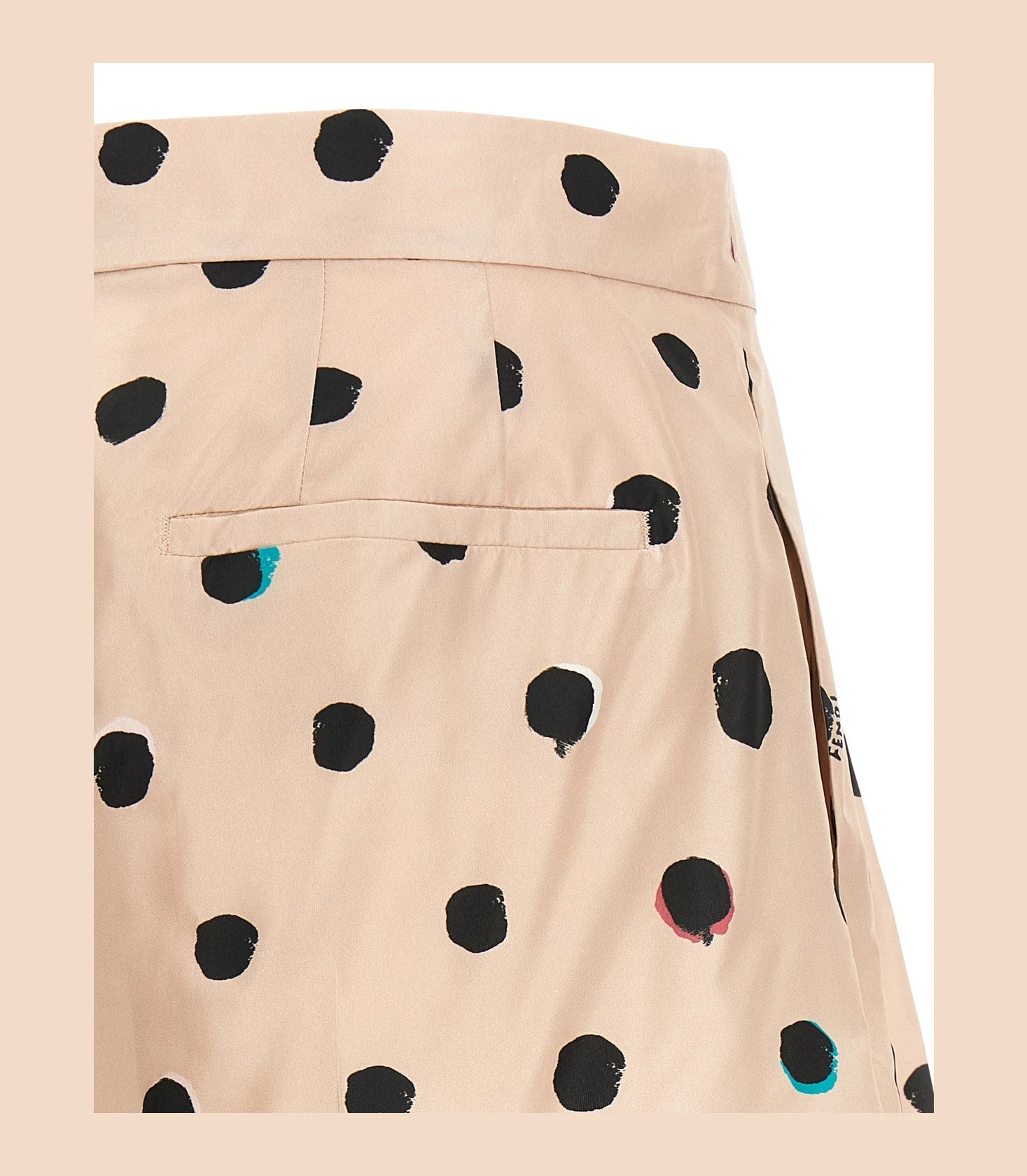 Fendi Bermuda in pink, Silk — view 4