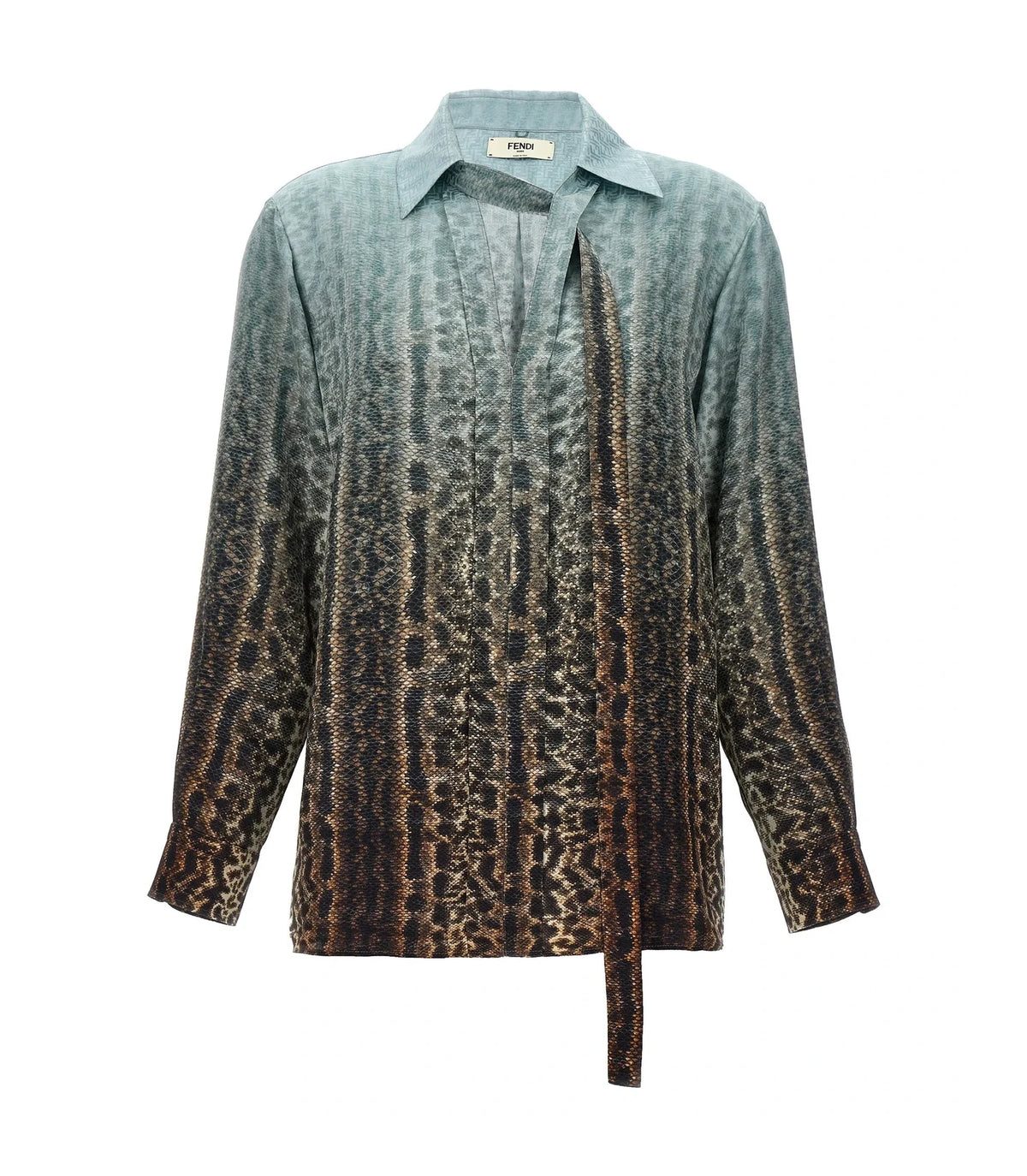 Fendi Blouse in multicolor, Silk
